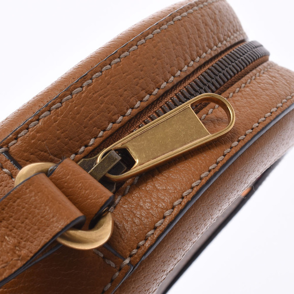 Gucci Mickey Mouse Round Brown Calfskin Shoulder Bag - Picture 9 of 9